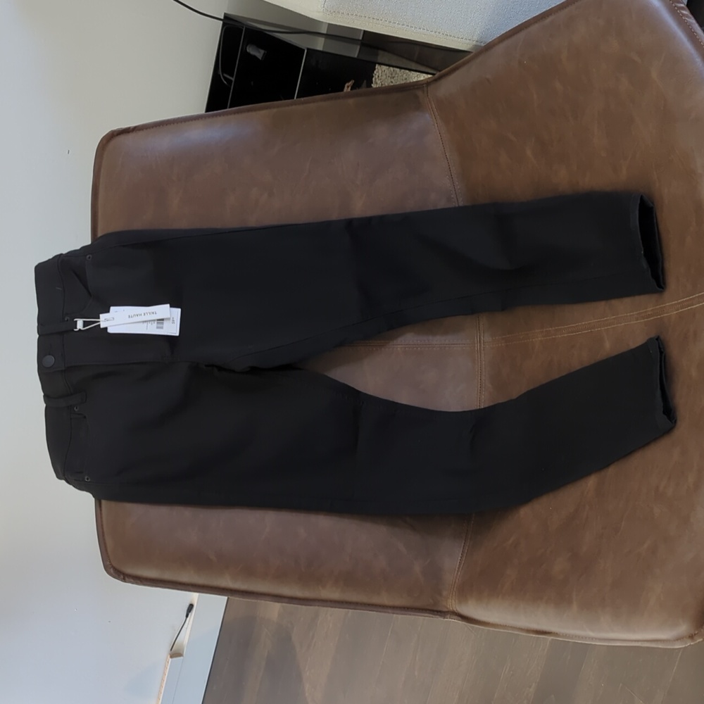 Black denim pants